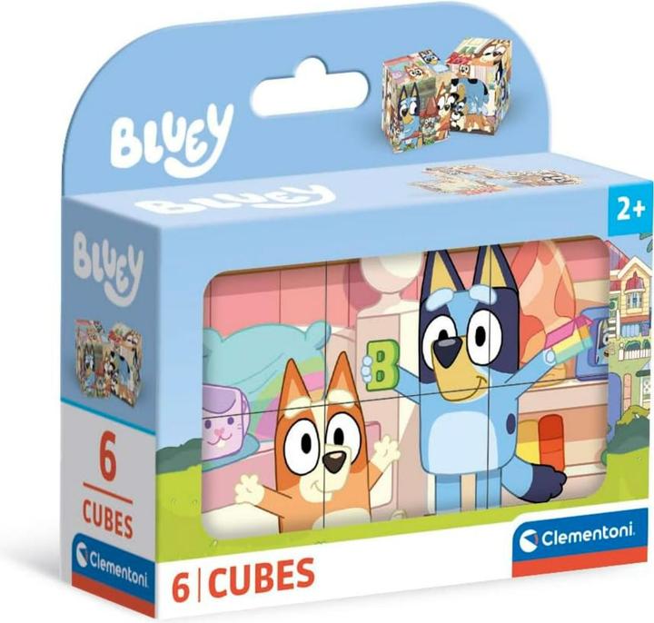 Produktbild Clementoni Cubi 6 - Bluey (6 Teile)
