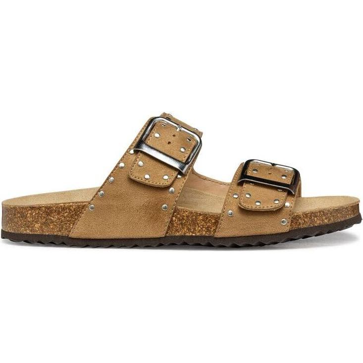 Geox, Damen, Sandalen, Brionia R I, Beige, (40)