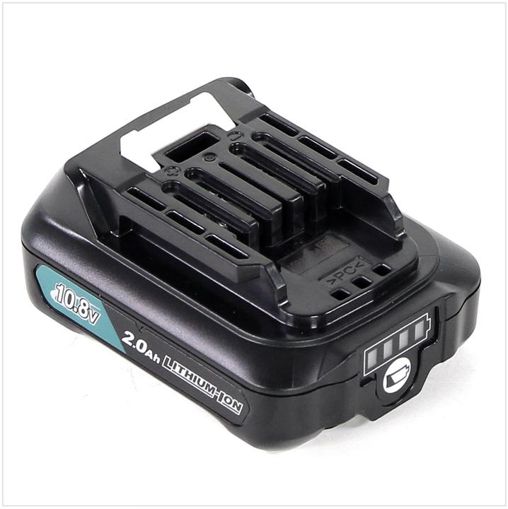 Produktbild Makita BL 1020 B 10,8 V - 2,0 Ah / 2000 mAh Li-Ion Akku mit LED - Anzeige ( 197394-3 ) (10.8 V)