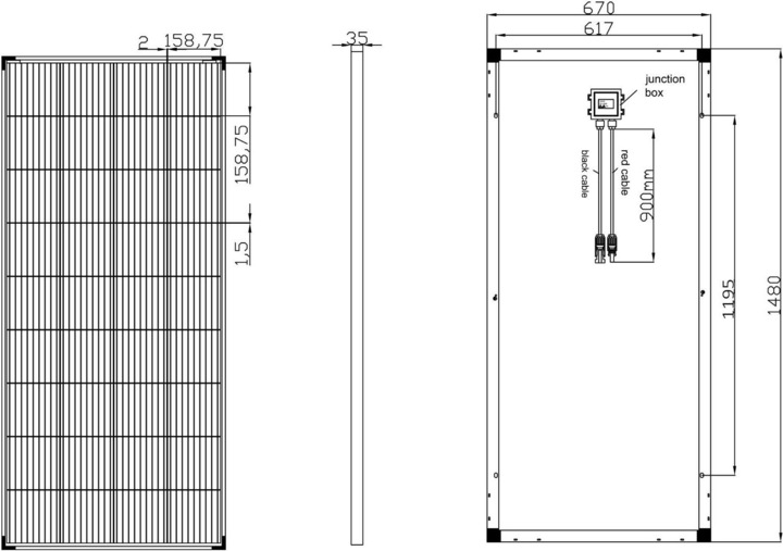 Actual product image Enjoy solar Mono Classic (200 W, 13.90 kg)