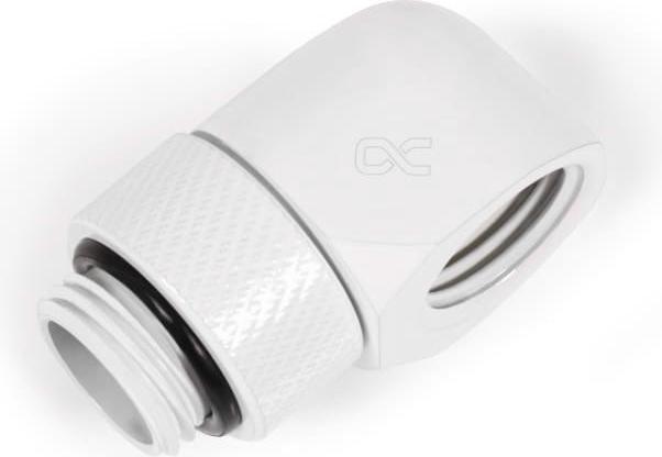 Alphacool ANF Eiszapfen L-Verbinder drehbar G1/4 AG auf G1/4 IG - 4pcs Set White