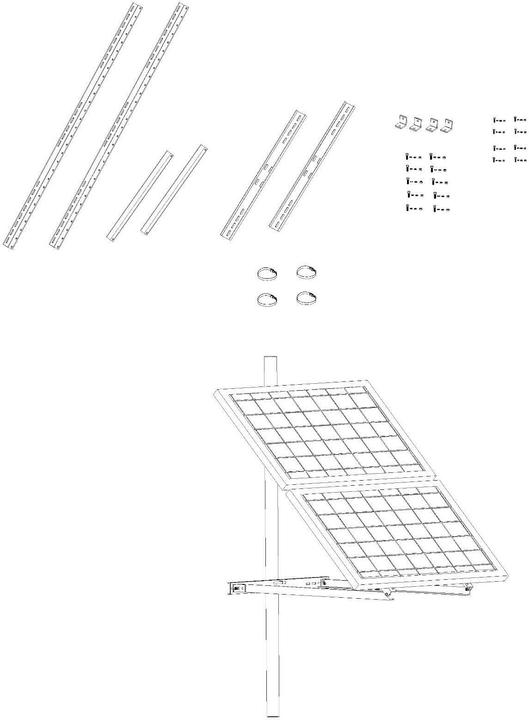 Produktbild Enjoy solar Halterung (Solaranlage Montagematerial)