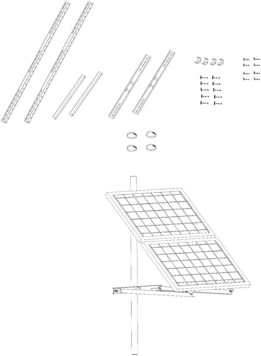 Produktbild Enjoy solar Halterung (Solaranlage Montagematerial)
