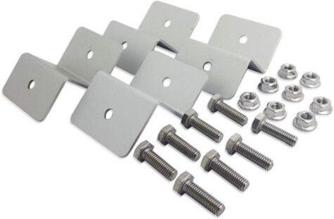 Actual product image Enjoy solar 4 pieces Aluminium Solar Panel Holder Z-Holder 50mm