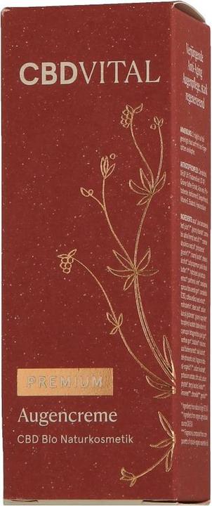 Image du produit CBD Vital Premium (Soin des yeux Sérum, 15 ml, Journée)
