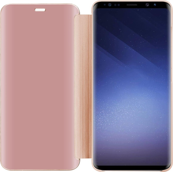 Actual product image Cadorabo Book Smart View Mirror Cover (Samsung Galaxy S9)