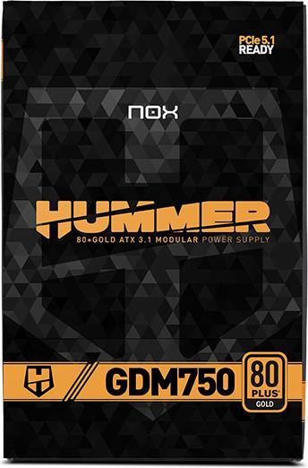 Actual product image Nox HUMMER GDM 750W GOLD (750 W)