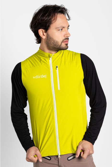 Image du produit dirtlej vest, bitter lemon (M)