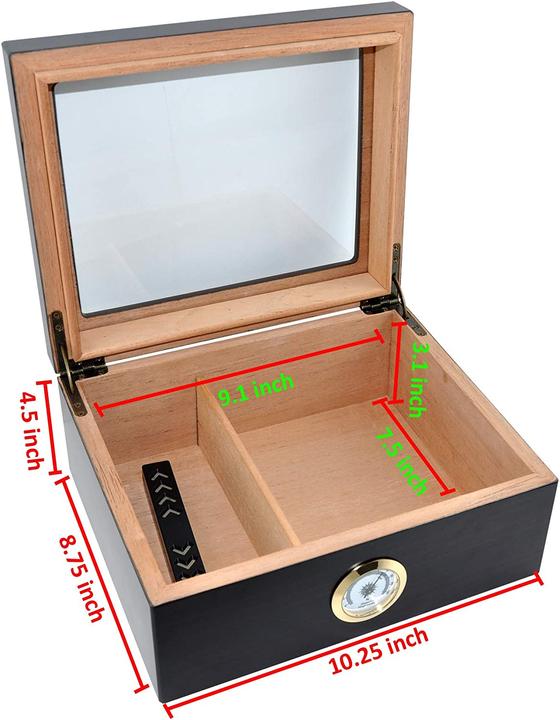Immagine prodotto Eitida Humidor, Nero ebano (50)