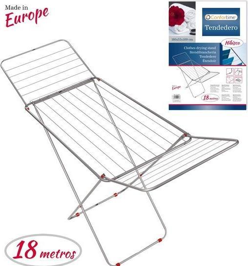 Soler Hispania Folding clothes horse Hibisco Confortime metal (180 X 55 x 109 cm) (18 m)