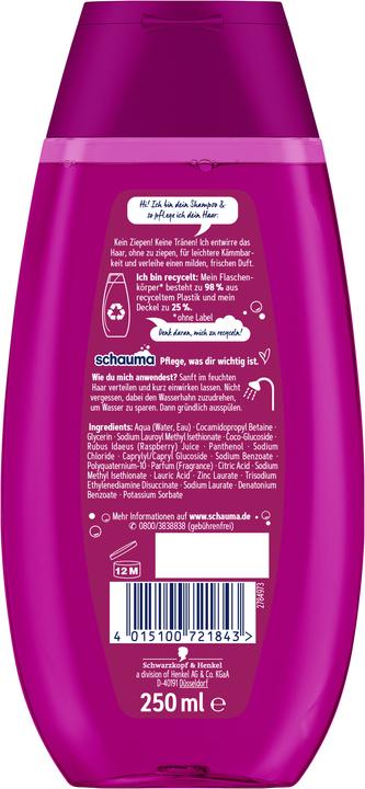 Schauma Kids Girls (250 ml, Shampoing liquide)