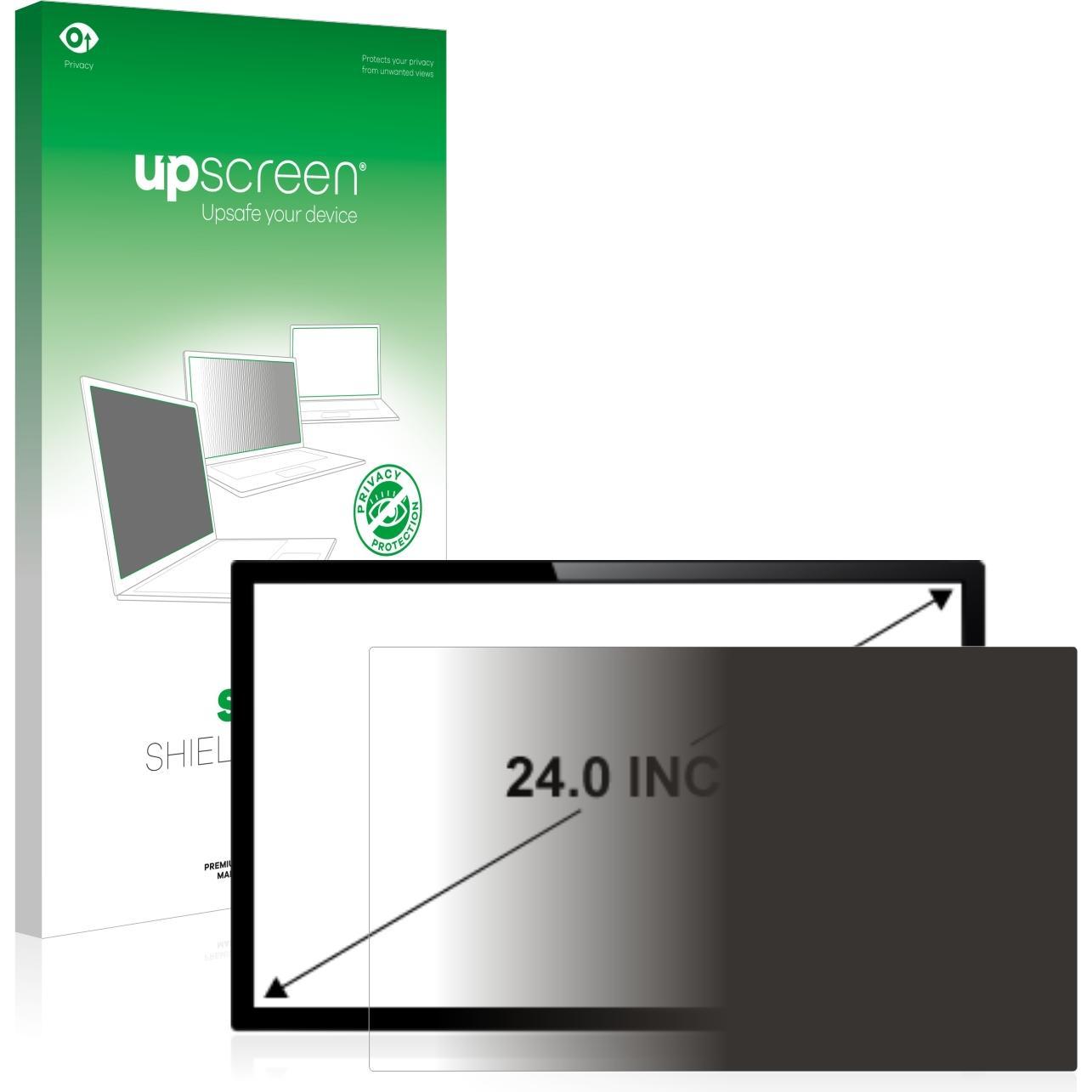 upscreen Spy Shield Blickschutzfilter (24", 16 : 9), Notebook Schutzfolie