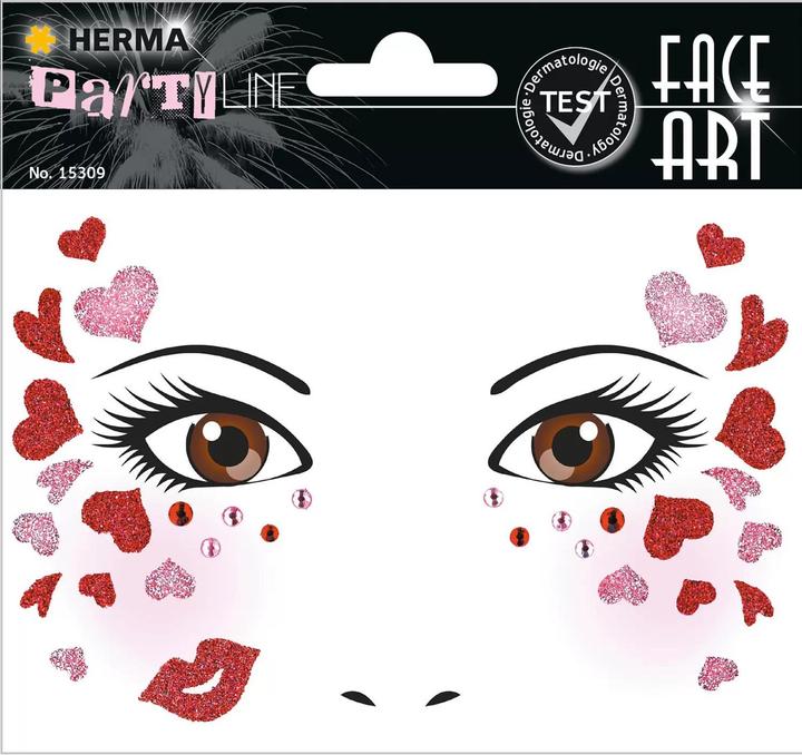 Actual product image HERMA Face Art Sticker (1 Sticker)