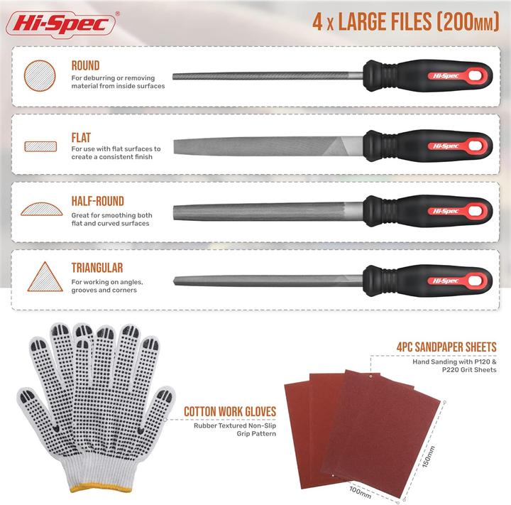 Actual product image HI 16-teiliges Feilen-Set