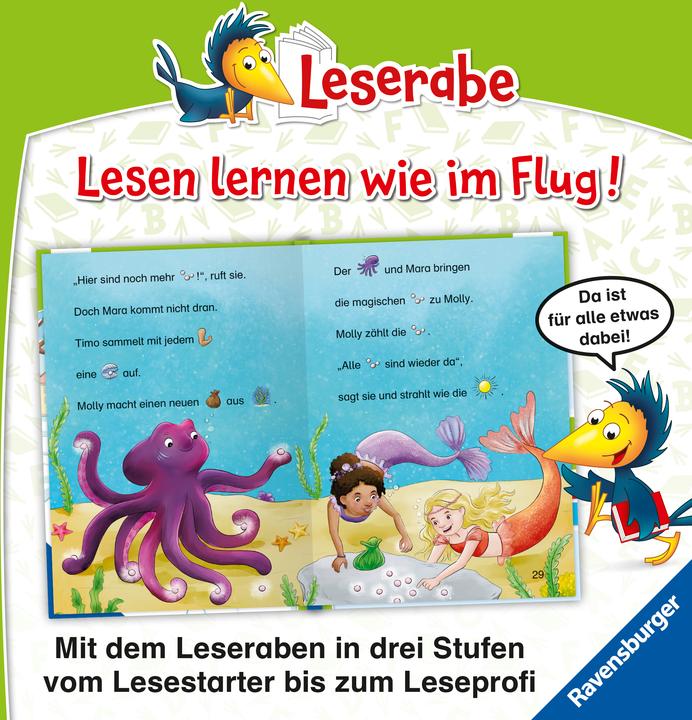 Image du produit Ravensburger Leserabe - Vor-Lesestufe: Meermädchen Mara und die magische Perle (Allemand, Catherine E. People, Alina Spiekermann, 2025)