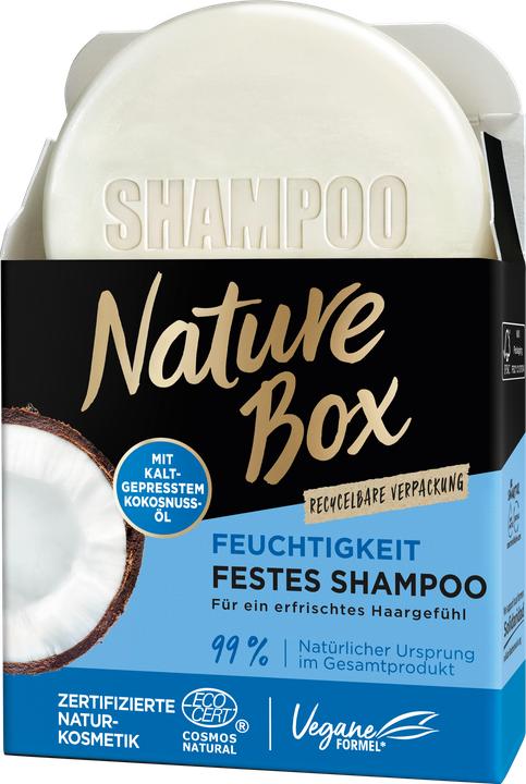 Image du produit Nature Box Huile de coco (Shampoing solide)