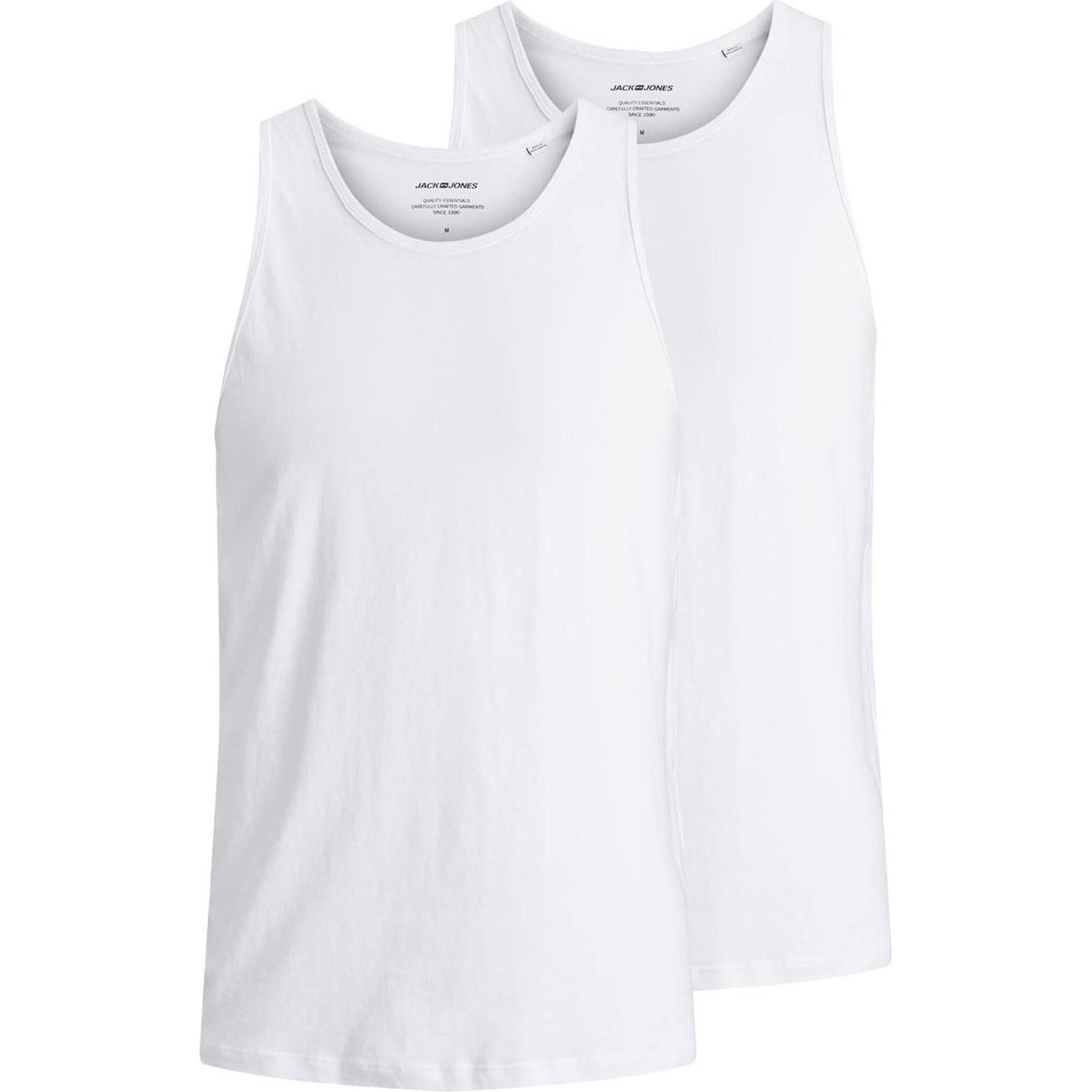 Jack & Jones, Herren, Shirt, Basic, Weiss, (S)