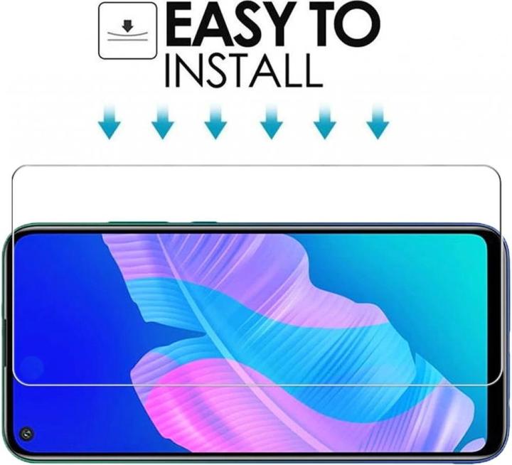 Produktbild Screenguard Huawei P40 Lite E Panzerglas Schutzfolie Case Friendly Design (1 Stück, Huawei P40 Lite E)