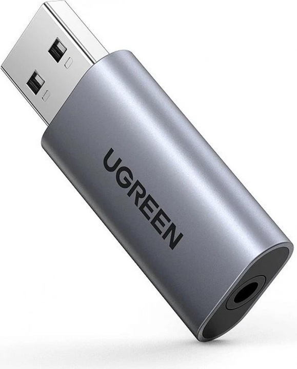 Ugreen USB 2.0 to Audio Adapter USB Sound Card Stick (USB)