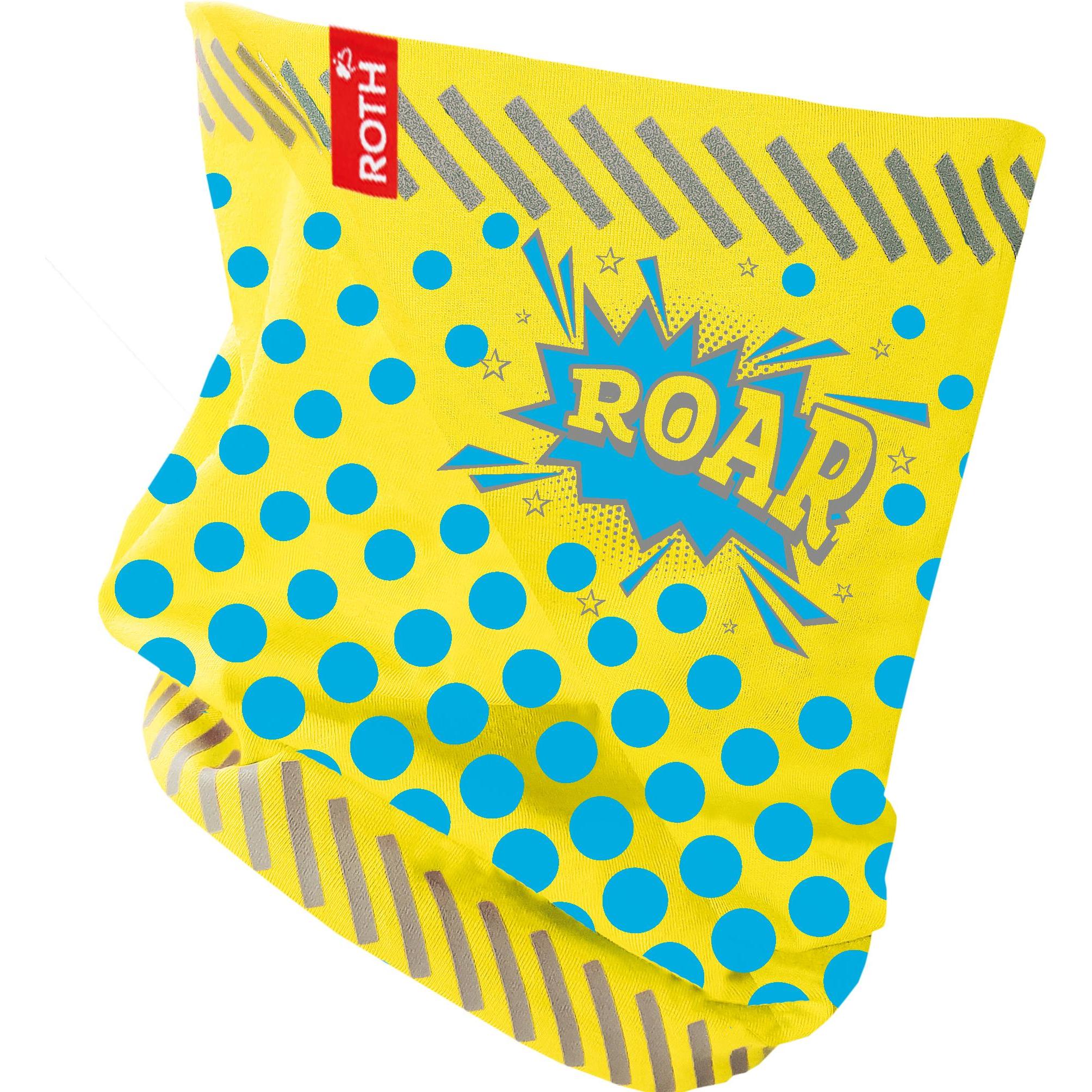 Online, Jungen, Schal, ROOST Schlauchschal 89320 ReflActions, Roar, Gelb