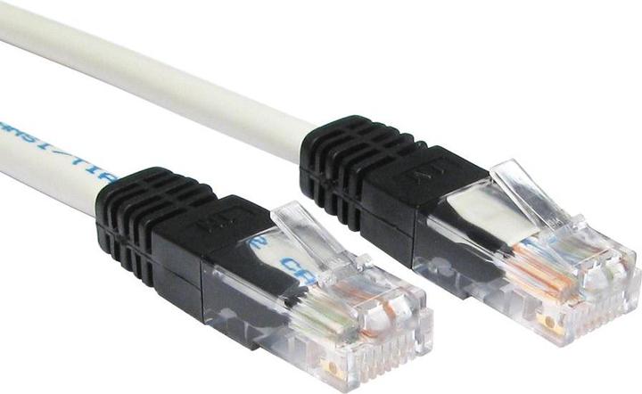 Actual product image Cables Direct CDL 2m Grey Cat5e Crossover Patch (2 m)