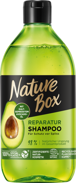 Nature Box Shampoo (385 ml, Flüssiges Shampoo)