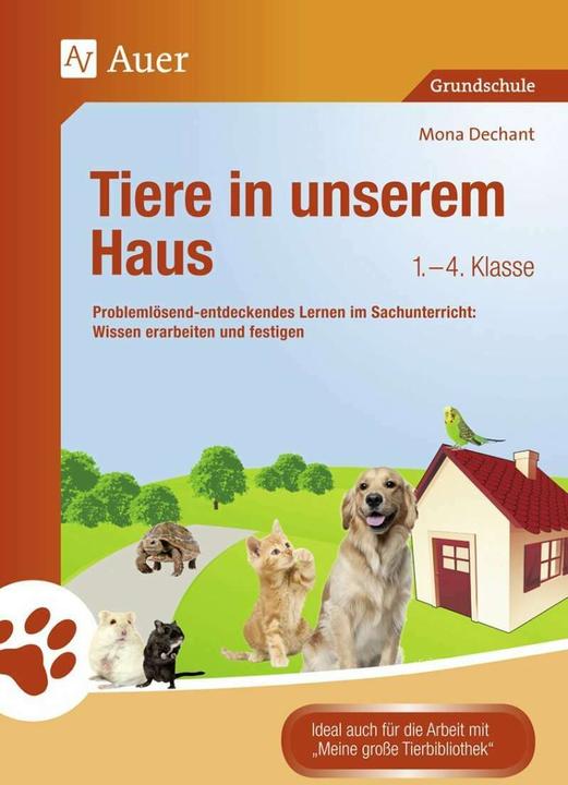 Produktbild Tiere in unserem Haus (Deutsch, Mona Dechant, 2019)