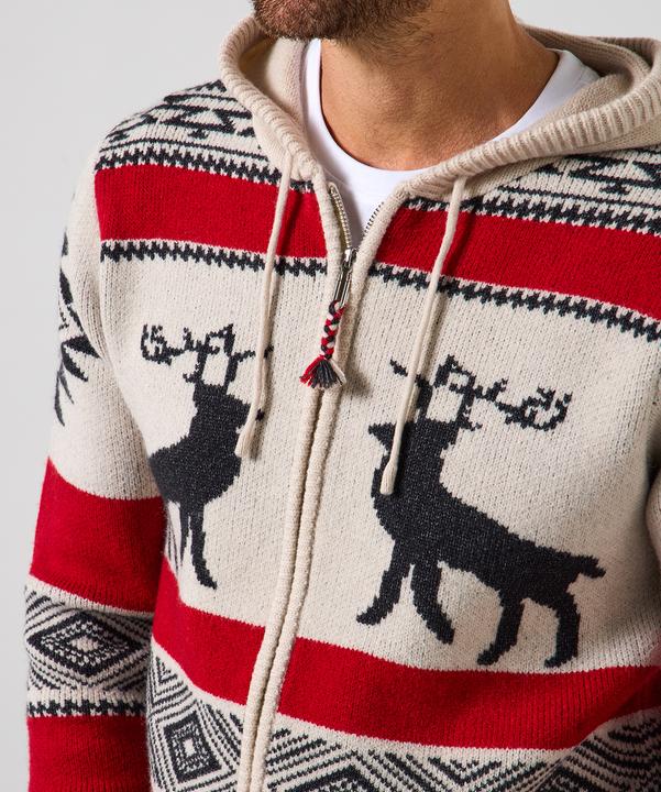 Produktbild Joe Browns Stag Pattern Zip Up Hoodie (L)