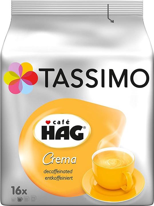 Image du produit Tassimo Café HAG Crema T-Disc (80 x Port.)
