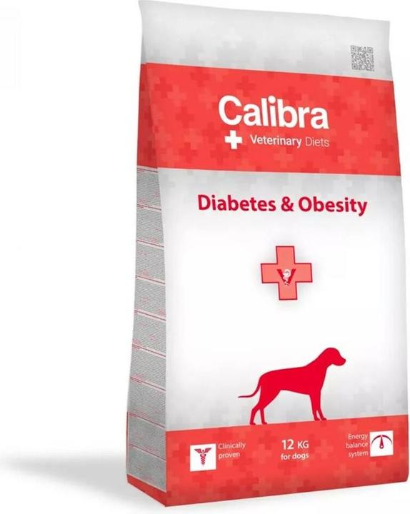 Immagine prodotto Calibra Veterinary Diets Dog Diabetes&Obesity - cibo secco per cani - 12kg (Adulto, 1 pz., 12000 g)