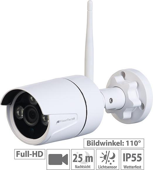 Actual product image VisorTech Wireless camera for DSC-850.app surveillance system (1920 x 1080 Pixels)