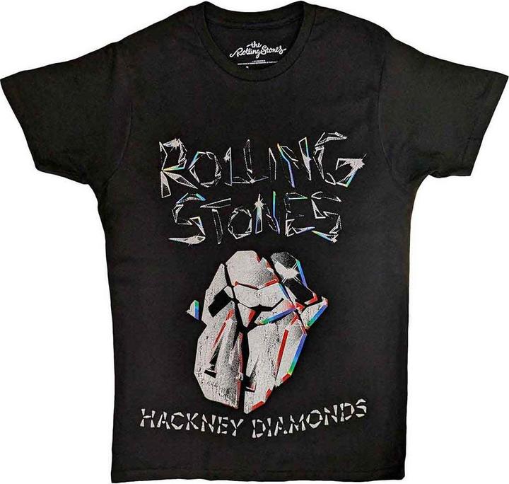 Actual product image The Rolling Stones Hackney Diamonds Faded Logo (M)