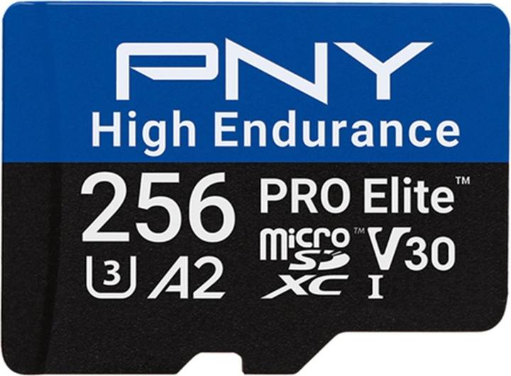 Produktbild PNY Microsd Pro Elite High (256 GB, microSDXC, U3, UHS-I)