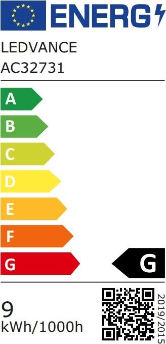 Energie-Label Osram Parathom (GU10, 8.30 W, 575 lm, 1 x, G)