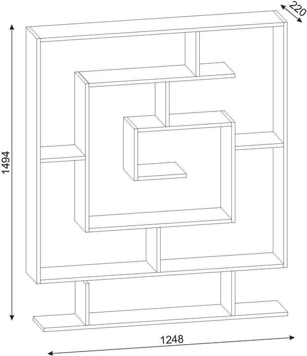 Actual product image Kalune Design Felix (125 x 149.5 x 22 cm)