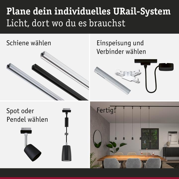 Actual product image Paulmann URail Pendant Cover (GU10)