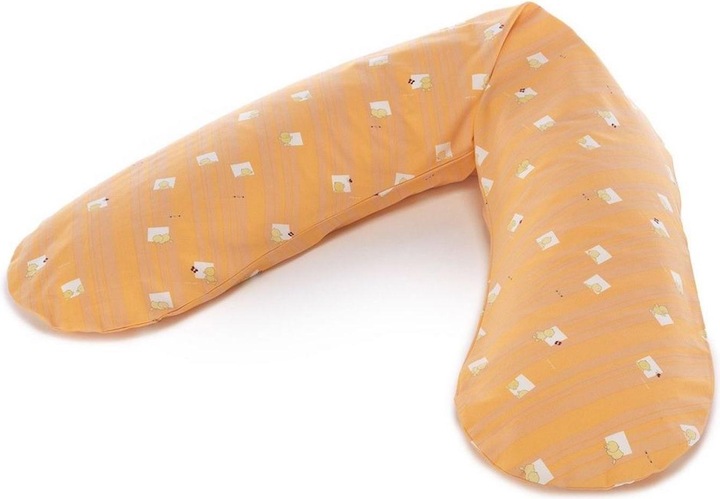 Actual product image Theraline Nursing pillow "The Original" with micro pearl filling incl. cover 190 cm (190 cm)