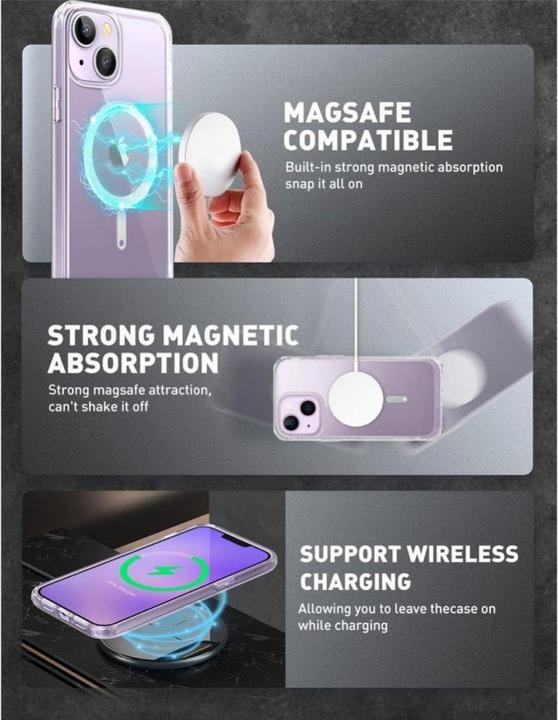 Actual product image Supcase Ub Mag Magsafe Iphone 14 Plus Clear (Apple iPhone 14 Plus)
