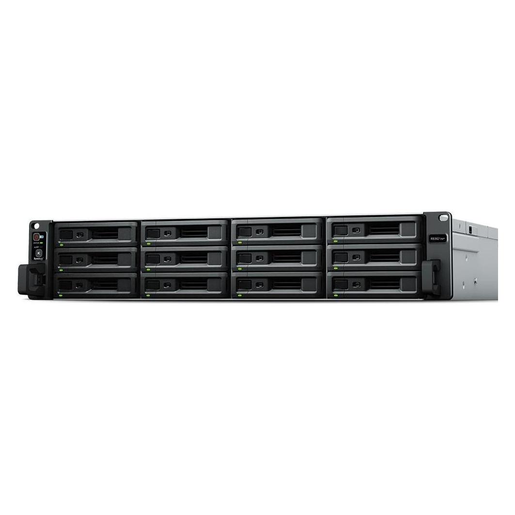 Synology RS3621xs+ (0 TB), NAS, Schwarz