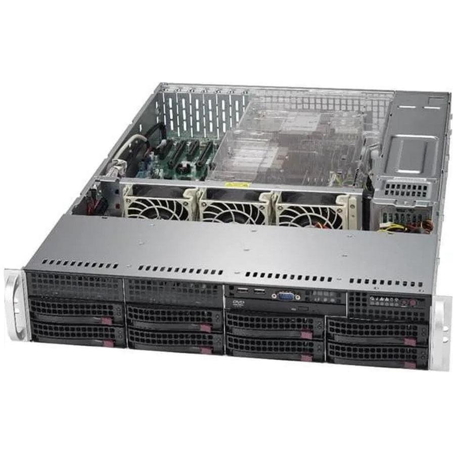 Thumbnail - Supermicro SC825 TQC-R1K03LPB, Server Barebone