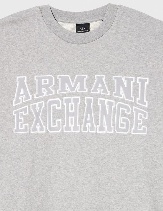 Produktbild Armani Exchange Pullover mit Rundhals und grossem Logo auf der Brust (L)