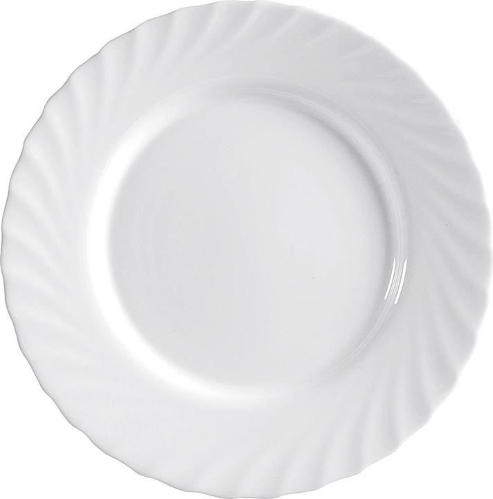 Luminarc Teller Trianon Ø24,5cm weiss (1 x, 24.50 cm)