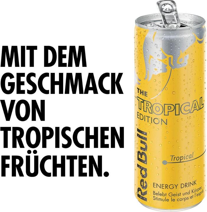 Actual product image Red Bull Tropical Edition (24 x 25 cl)