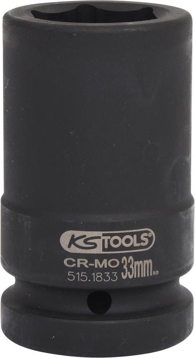 Actual product image KS Tools 1" power socket long (33 mm)