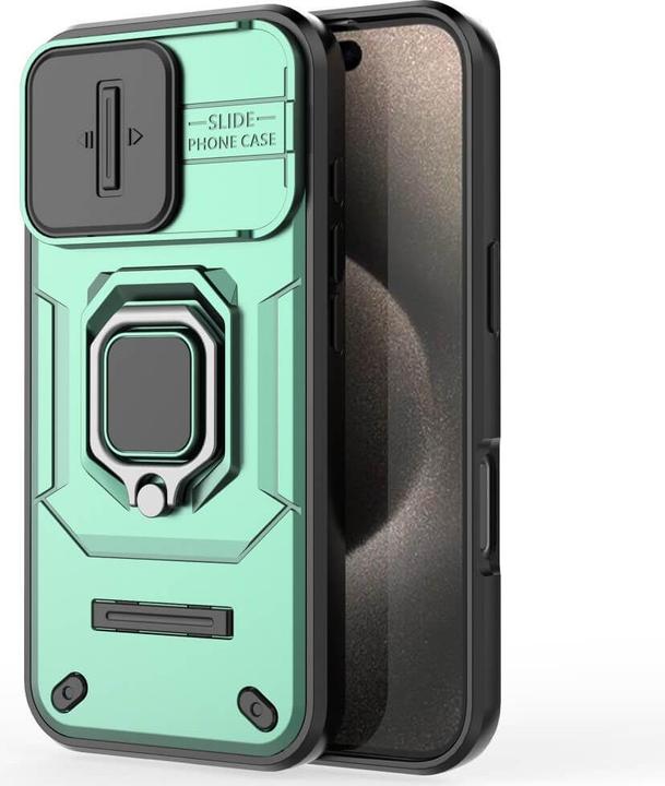 Produktbild Cover-Discount iPhone 16 Pro - Armor Case mit Kickstand (Apple iPhone 16 Pro)
