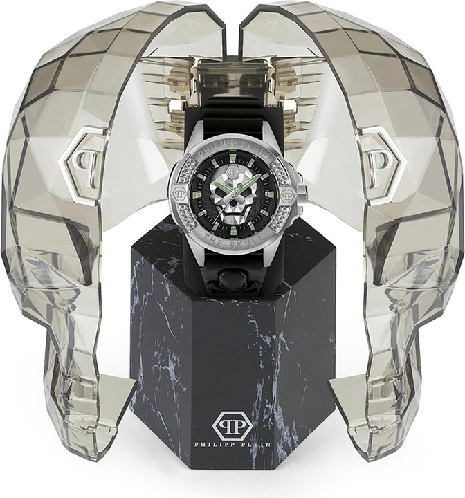Immagine prodotto Philipp Plein PWAAA0321 The $kull Uomo 44mm 5ATM (Orologio da polso analogico, 44 mm)