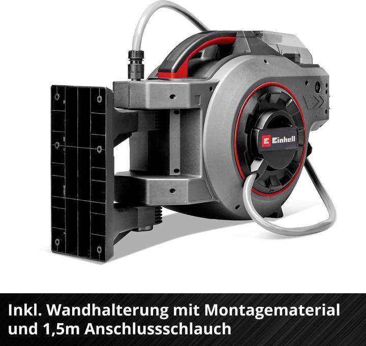 Produktbild Einhell GE-HR 18/30-1 WH Li-Solo 4173774 555 mm 1 St. Silber Schlauchtrommel