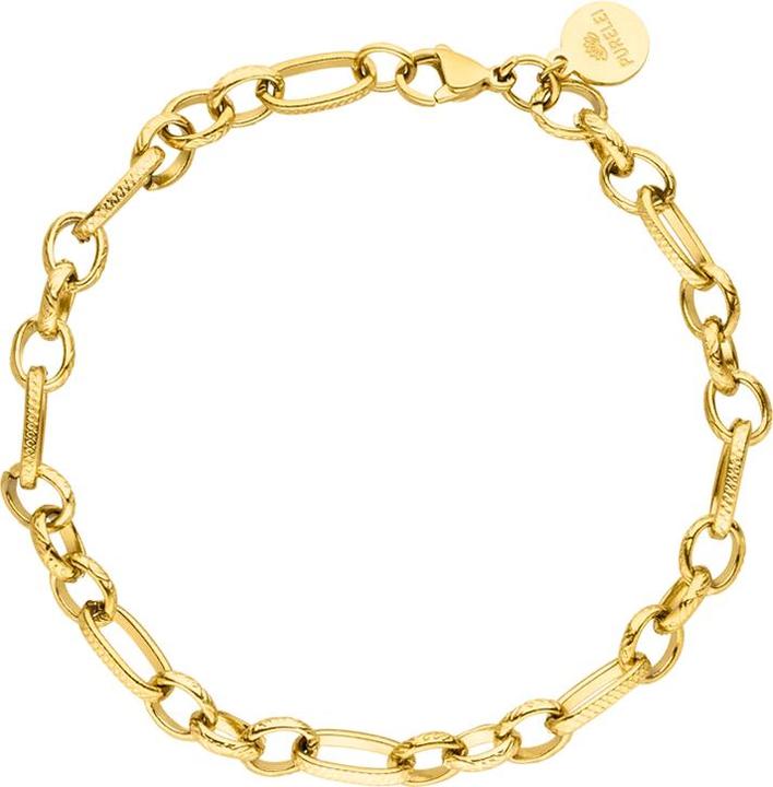 Image du produit Purelei Bracelet Fashion Show Gold (19 cm, Acier inoxydable plaqué or 18 carats)