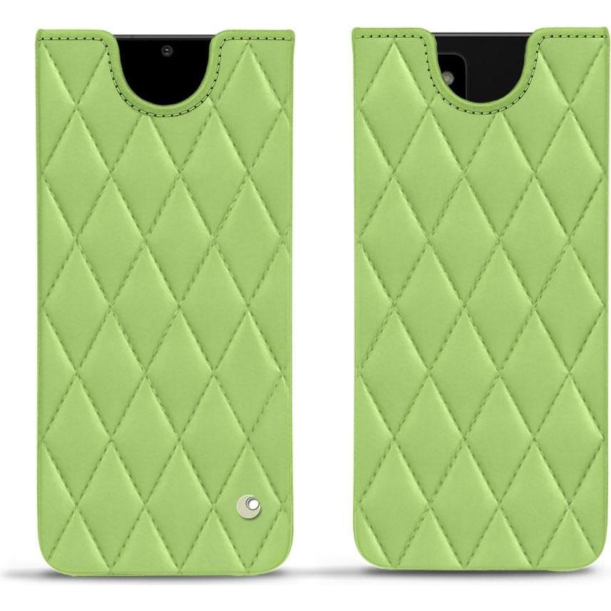 Noreve Lederschutzhülle (Samsung Galaxy Note 20 Ultra), Smartphone Hülle, Grün