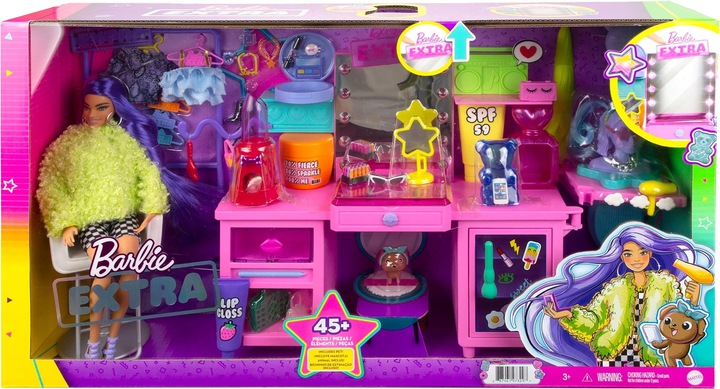 Immagine prodotto Barbie Extra bambola e playset